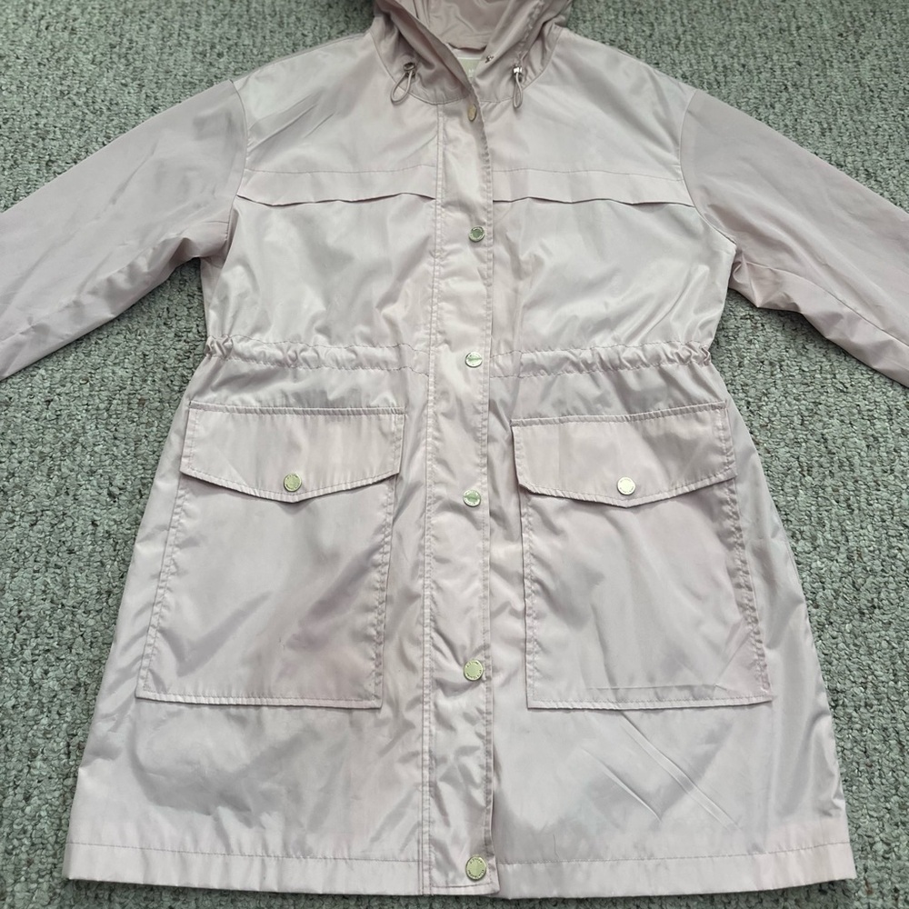 Michael Kors Women’s Rain Coat Pink Size Large - Picture 3 of 11